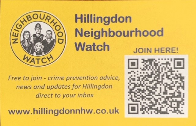 Hillingdon Neighbourhood Watch Eastcote Residents Association Hillingdon Neighbourhood Watch Eastcote Residents Association
